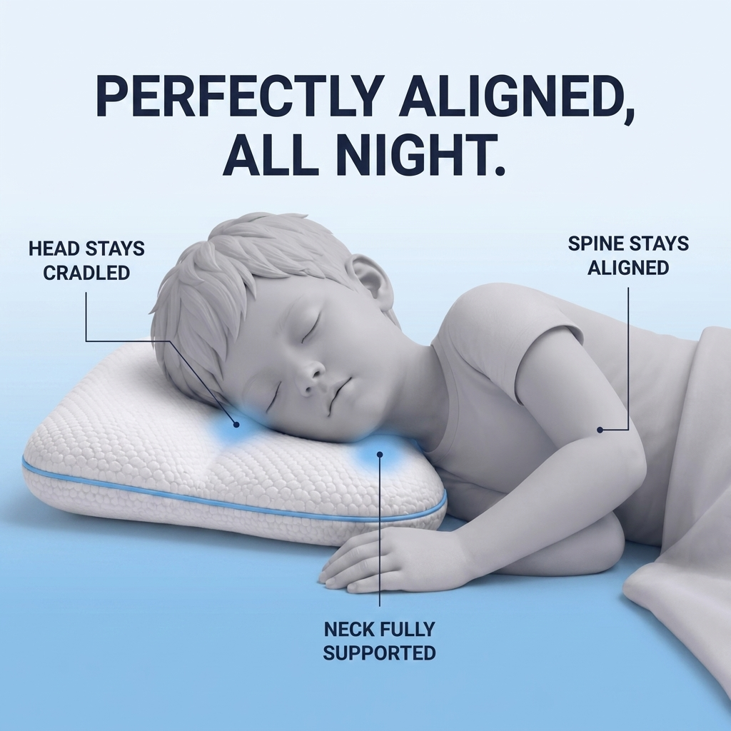 Kids Ergonomic Pillow