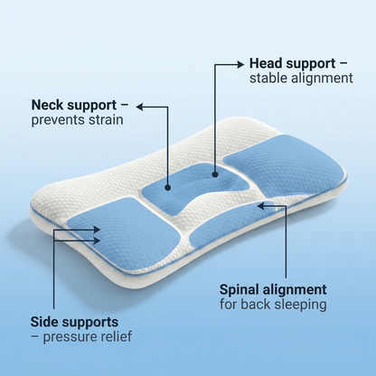 Kids Ergonomic Pillow