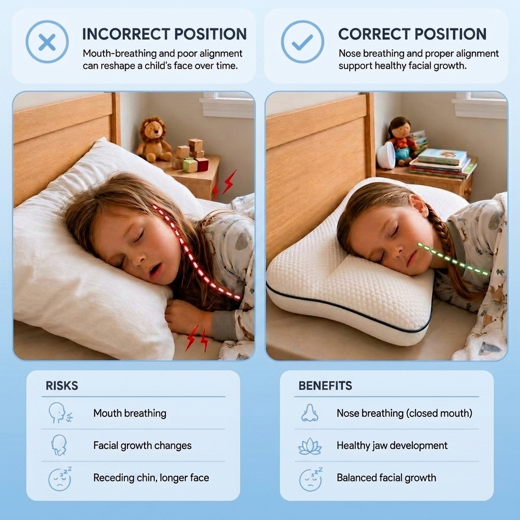 Kids Ergonomic Pillow