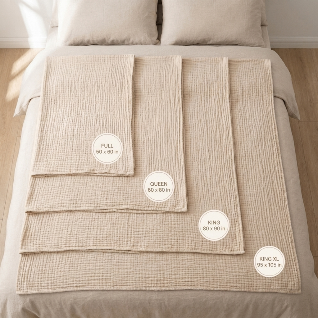 The 100% Cotton Muslin Blanket